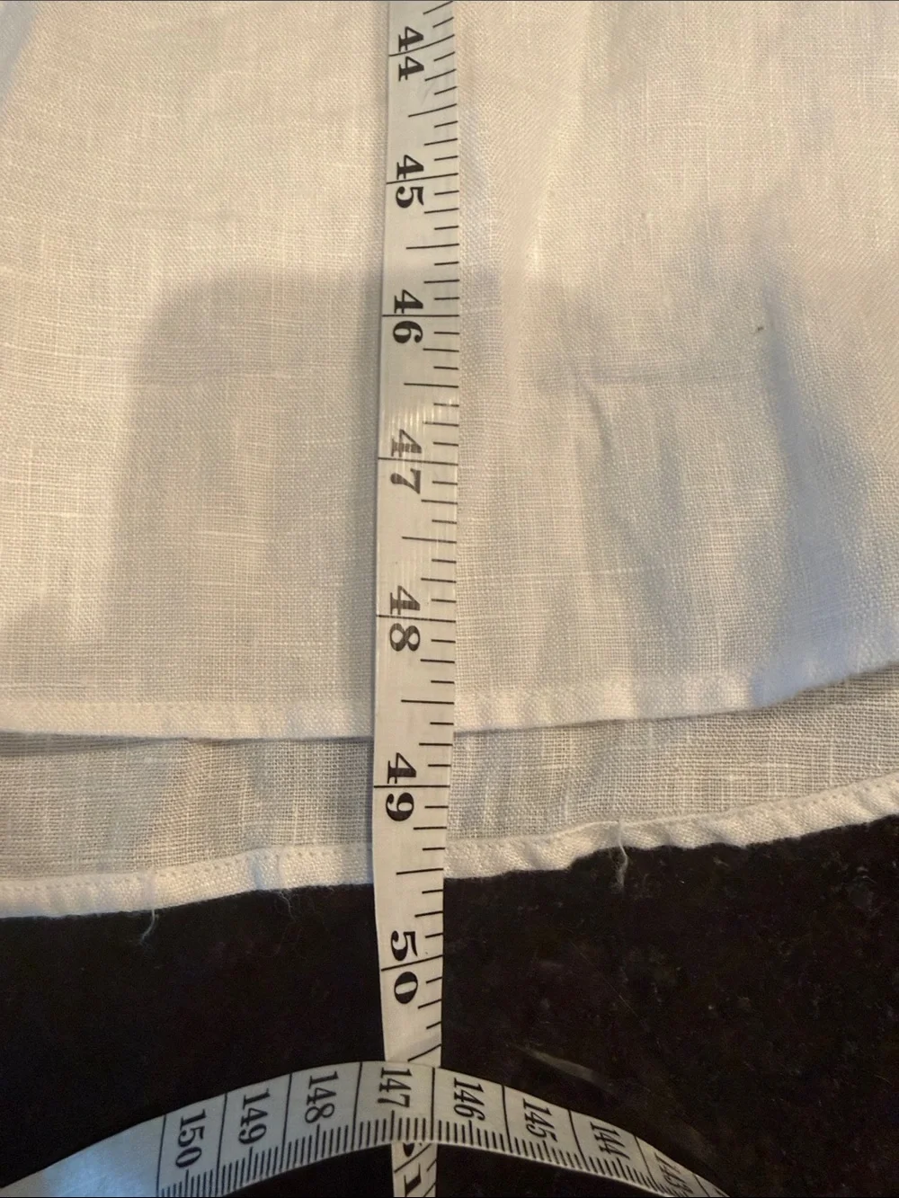 Grayson The Artist Linen Short Sleeve Shirt Midi Dress White Size Large - Picture 9 of 11
